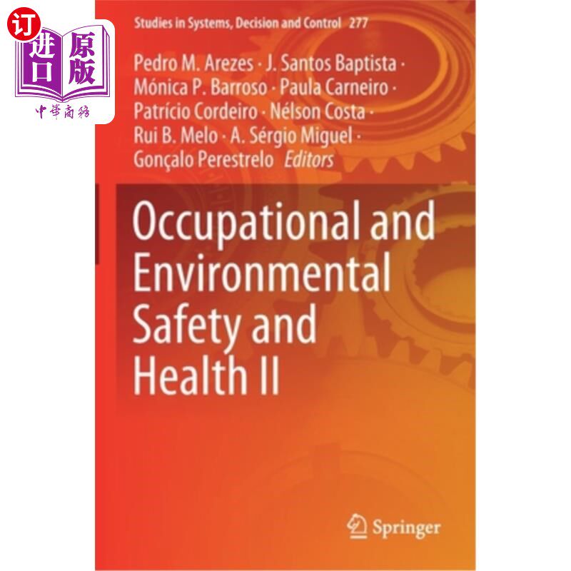 海外直订Occupational and Environmental Safety and Health II 职业与环境安全和健康二