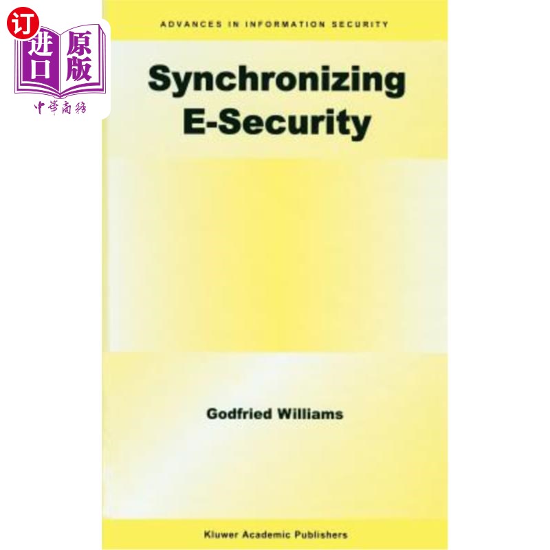海外直订Synchronizing E-Security 同步电子安全