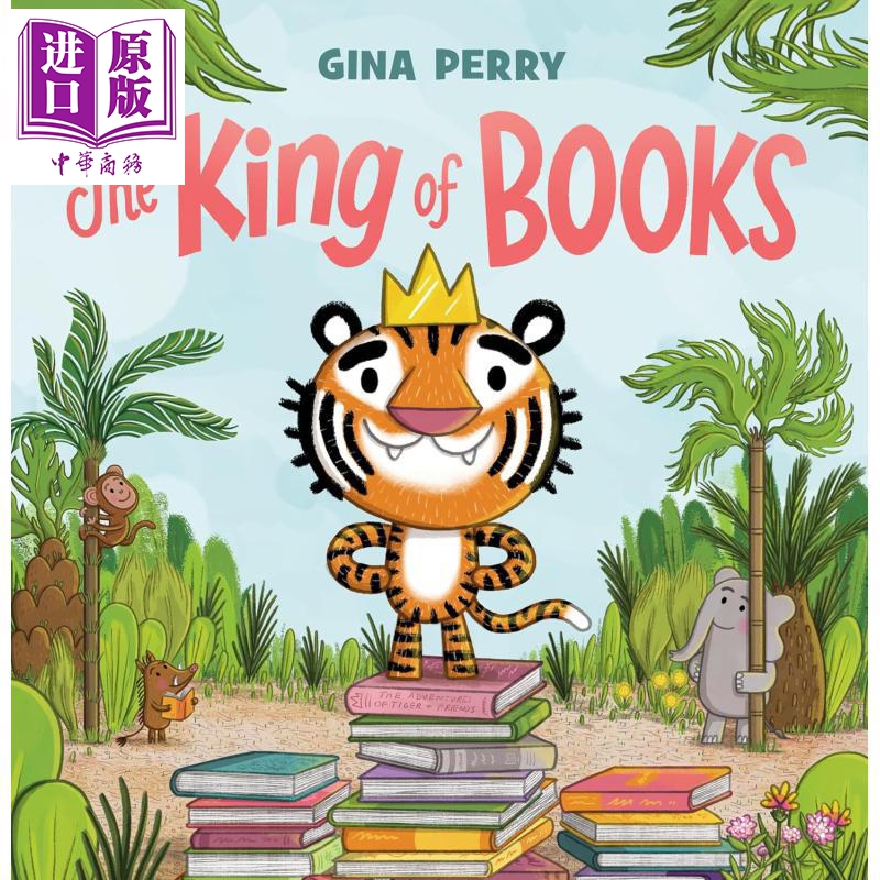 读书日里的百兽之王英文绘本