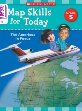 海外直订Map Skills for Today: Grade 5: The Americas in Focus 今日地图技能：五年级：聚焦美洲