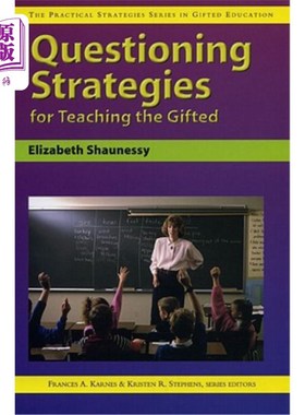 海外直订Questioning Strategies for Teaching the Gifted 天才教师的提问策略
