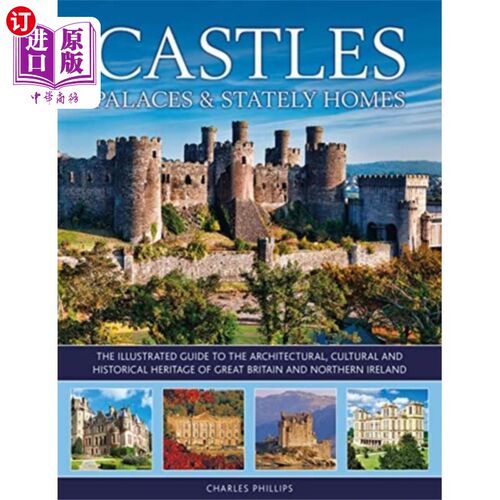 海外直订Castles, Palaces & Stately Homes 城堡，宫殿和豪宅