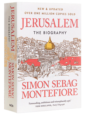 耶路撒冷三千年 2024增订版 英文原版 Jerusalem Simon Sebag Montefiore 西蒙 蒙蒂菲奥里【中商原版】
