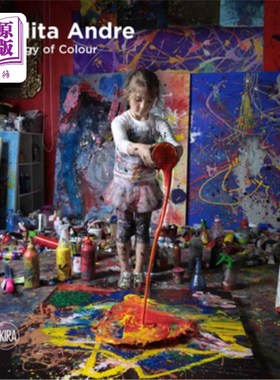 海外直订Aelita Andre: Prodigy of Colour Aelita Andre:色彩奇才