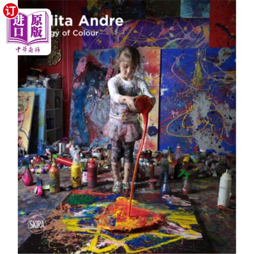 海外直订Aelita Andre: Prodigy of Colour Aelita Andre:色彩奇才