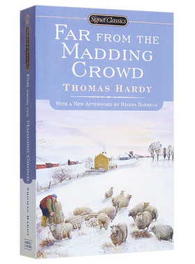 远离尘嚣 英文原版小说英文版 Far From the Madding Crowd 英文原版进口书籍