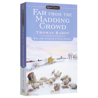 远离尘嚣 英文原版小说英文版 Far From the Madding Crowd 英文原版进口书籍