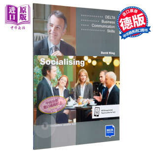 中商原版 Communication Business Coursebook Skills商务沟通技巧系列：社交技能B1 现货 Socialising 含音频CD B2课本