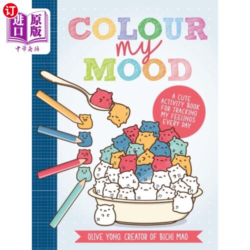 海外直订Colour My Mood 给我的心情增添色彩