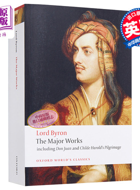 Lord Byron - The Major Works 英文原版 牛津世界经典系列：拜伦勋爵的主要作品 Lord George Gordon Byron【中商原版】