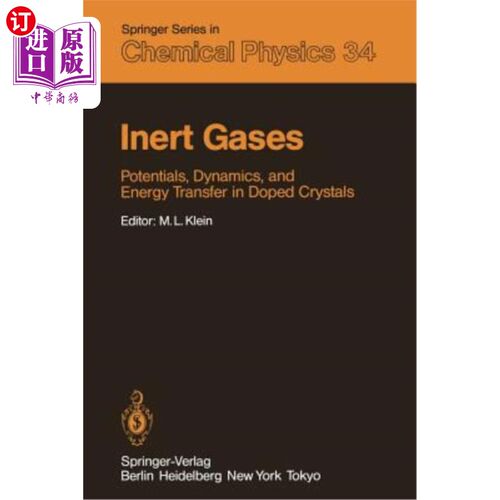 海外直订Inert Gases: Potentials, Dynamics, and Energy Transfer in Doped Crystals