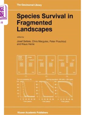 海外直订Species Survival in Fragmented Landscapes 支离破碎景观中的物种生存