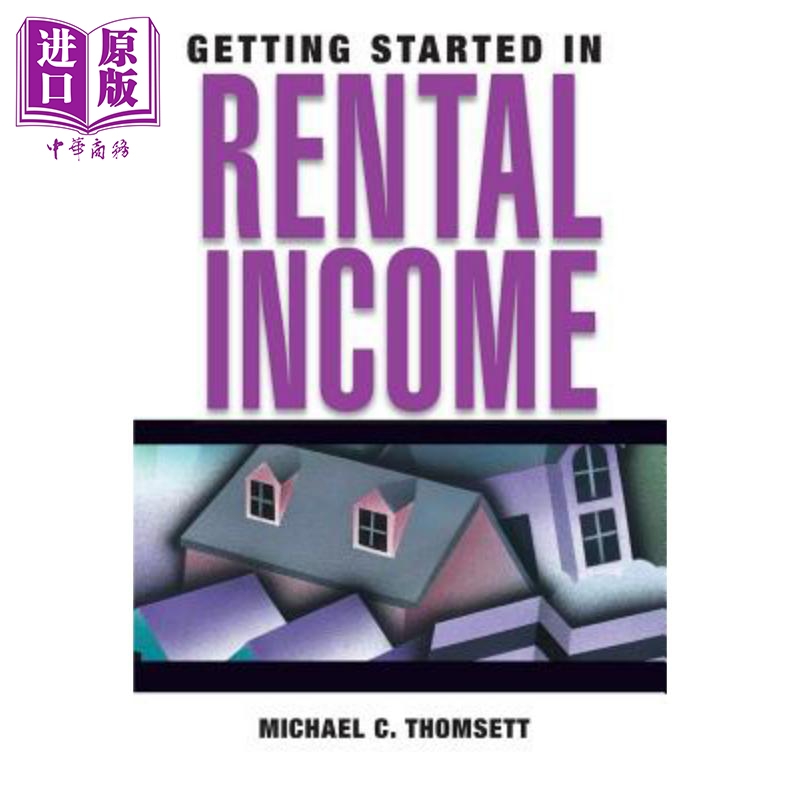 现货 租金收入入门指南 Getting Started In Rental Income 英文原版 Michael Thomsett 【中商原版】 Wiley