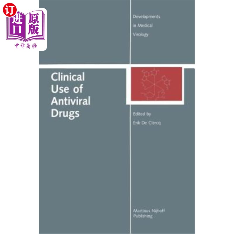 海外直订医药图书Clinical Use of Antiviral Drugs 抗病毒药物的临床应用