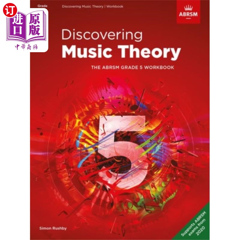 海外直订Discovering Music Theory, The ABRSM Grade 5 Work... 发现音乐理论，ABRSM五年级练习册