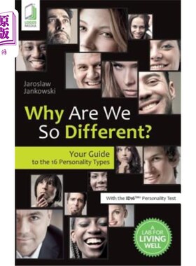 海外直订Why Are We So Different? Your Guide to the 16 Personality Types 为什么我们如此不同?你的16种性格类型指南
