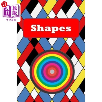 海外直订Shapes: Squares, triangles, circles, hearts, stars and rectangles. 形状:正方形、三角形、圆形、心形、星形和