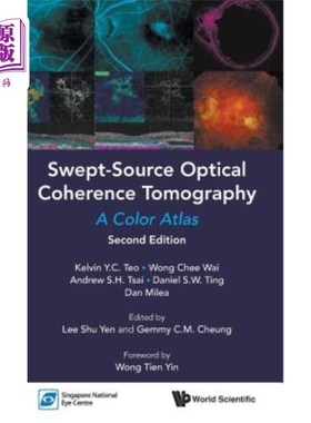 海外直订医药图书Swept-Source Optical Coherence Tomography: A Color Atlas (Second Edition) 扫描源光学相干层析成像：