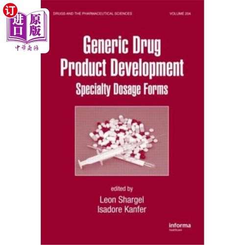 海外直订医药图书Generic Drug Product Development: Specialty Dosage Forms 仿制药产品开发：特殊剂型