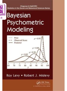 海外直订Bayesian Psychometric Modeling 贝叶斯心理测量模型