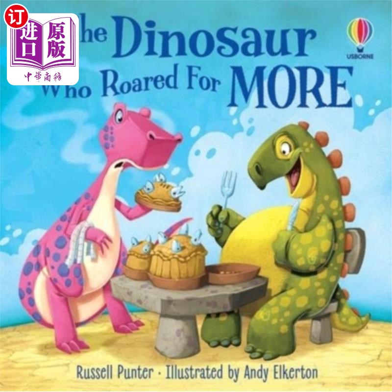 海外直订Dinosaur who Roared For More 恐龙咆哮着要更多
