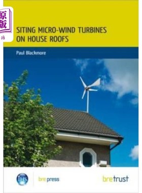 海外直订Siting Micro-Wind Turbines on House Roofs: (Fb 18) 在房屋屋顶上安装微型风力涡轮机：（fb 18）