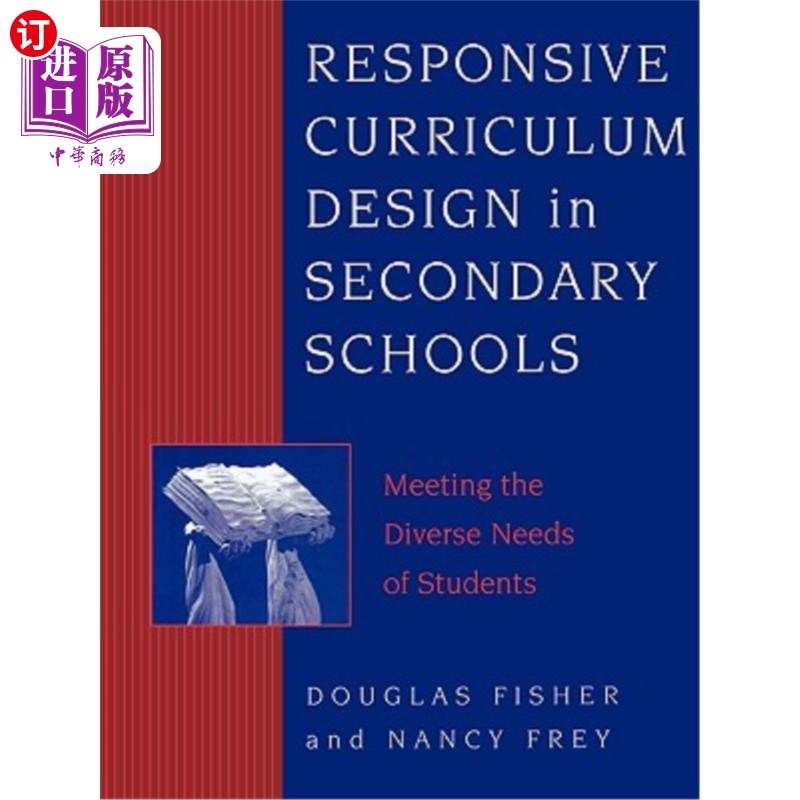 海外直订Responsive Curriculum Design in Secondary Schools: Meeting the Diverse Needs of  中学响应式课程设计：满足学图片