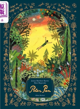 【法文版】彼得潘 PETER PAN 法文原版 James Matthew Barrie 詹姆斯 马修 巴利 Marc Majewski绘【中商原版】