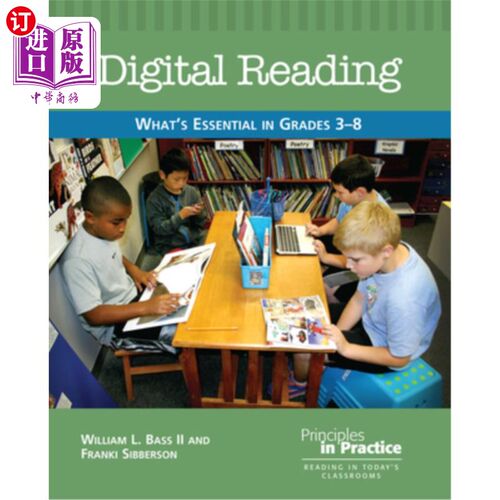 海外直订Digital Reading: What's Essential in Grades 3-8 数字阅读:3-8年级的基本内容