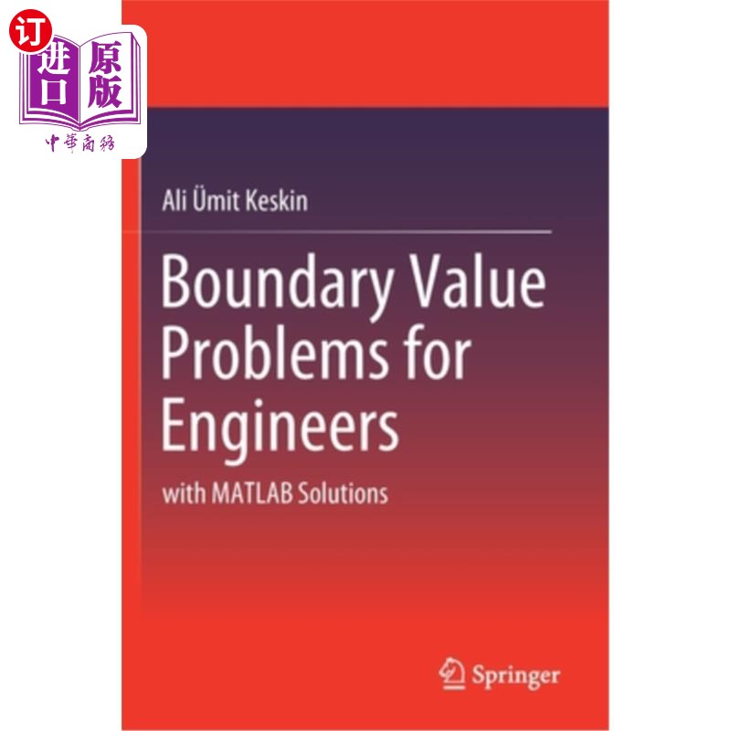 海外直订Boundary Value Problems for Engineers: With MATLAB Solutions工程师的边值问题:用MATLAB解决