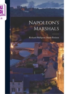 海外直订Napoleon's Marshals 拿破仑的联邦航空局