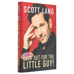 现货 蚁人 漫威电影 斯科特朗自传书 回忆录 Scott Lang Look Out For The Little Guy 英文原版 人物传记【中商原版】