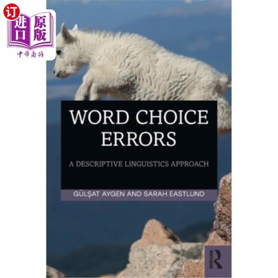 海外直订Word Choice Errors: A Descriptive Linguistics Approach 词语选择错误:一种描述性语言学方法