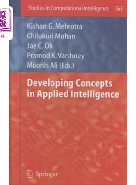 海外直订Developing Concepts in Applied Intelligence 发展应用智能概念