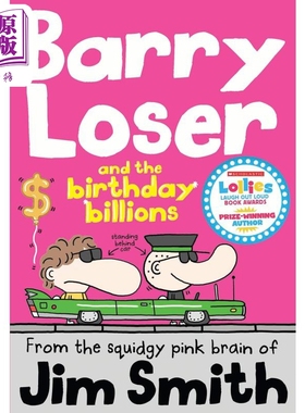 倒霉蛋巴里 巴里的生日 The Barry Loser Barry Loser and the birthday billions英文原版 儿童插画故事幽默笑话【中商原版?