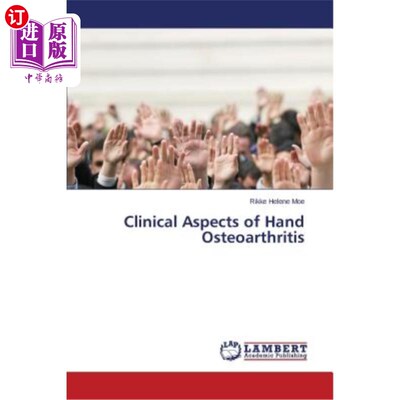 海外直订医药图书Clinical Aspects of Hand Osteoarthritis 手部骨关节炎的临床特点
