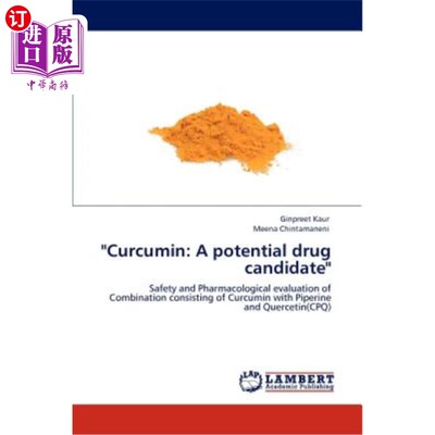 海外直订医药图书Curcumin: A Potential Drug Candidate 姜黄素:一种潜在的候选药物