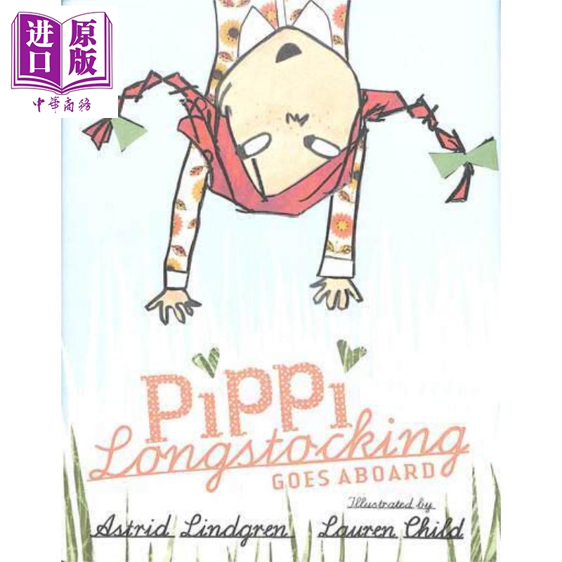 现货 pippi longstocking goes abroad 长袜子皮皮海外游 英文原版