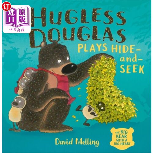 海外直订Hugless Douglas Plays Hide-and-seek 胖乎乎的道格拉斯玩捉迷藏