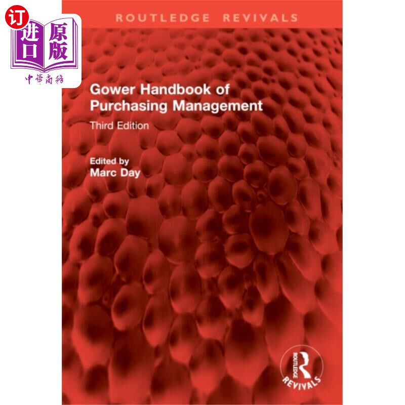 海外直订Gower Handbook of Purchasing Management 高尔采购管理手册