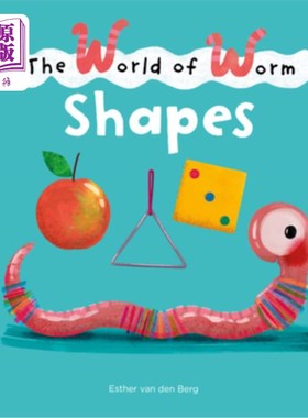 海外直订The World of Worm. Shapes 蠕虫的世界。形状