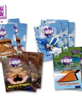 海外直订Project X CODE Extra: Light Blue Book Band, Oxfo... 项目X代码额外:浅蓝色的书带，牛津四级:龙的任务和狂野的骑