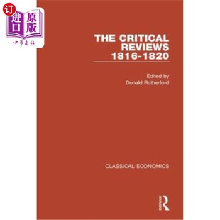 1816 批判评论 Reviews Economics 古典经济学II The 1820 海外直订Classical Critical