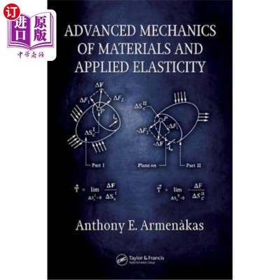 海外直订Advanced Mechanics of Materials and Applied Elasticity 高级材料力学与应用弹性“，