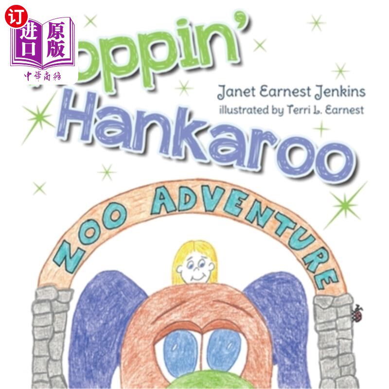 海外直订Hoppin' Hankaroo: Zoo Adventure 蹦蹦跳跳:动物园探险