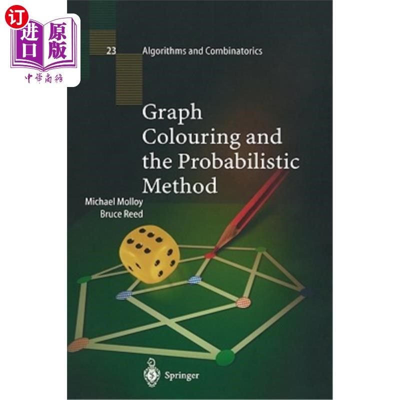 海外直订医药图书Graph Colouring and the Probabilistic Method 图着色与概率方法