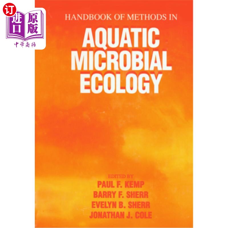 海外直订Handbook of Methods in Aquatic Microbial Ecology 水生微生物生态学方法手册