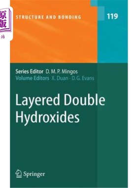 海外直订Layered Double Hydroxides 层状复合金属氢氧化物