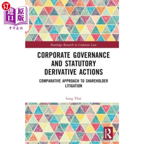 海外直订Corporate Governance and Statutory Derivative Ac... 公司治理与法定派生诉讼