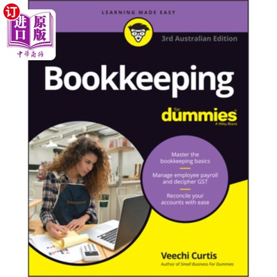 海外直订Bookkeeping for Dummies AUS 3rd Edition 傻瓜记账Aus第3版